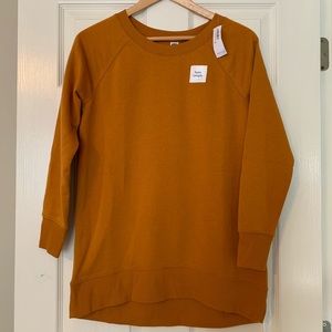 Old Navy Boyfriend French Terry Tunic Sweatshirt